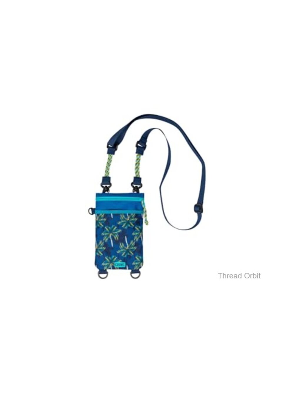 Chums Rover Phone Tote Crossbody Sling Bag Polyester Canvas Adjustable Strap
